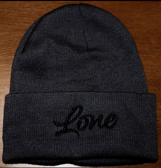 “Grey” Lone Wolfe Beanie