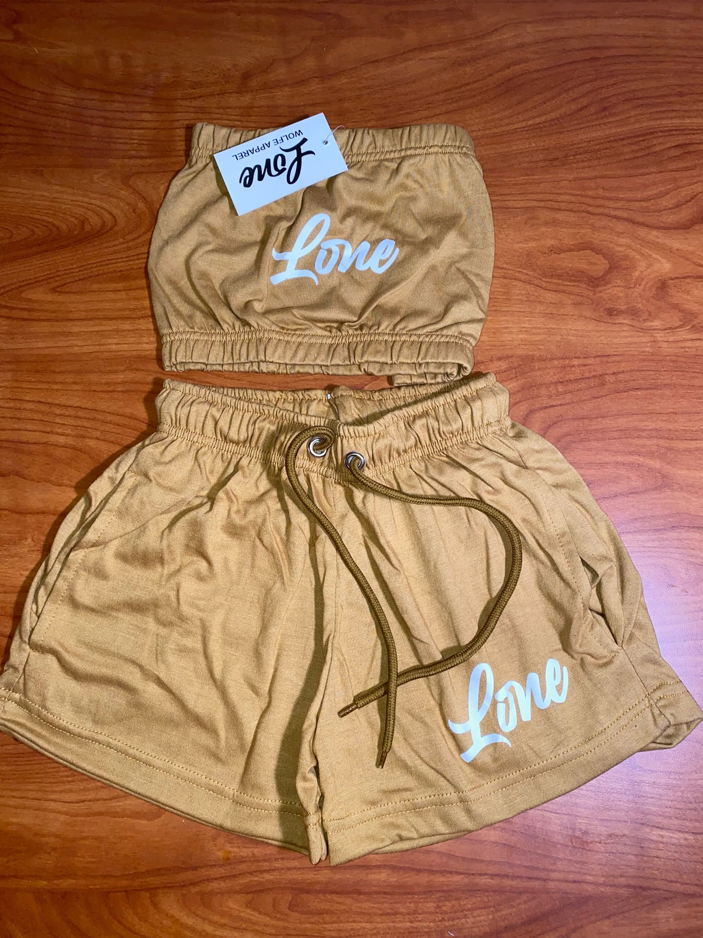 Women's 2 piece summer set.