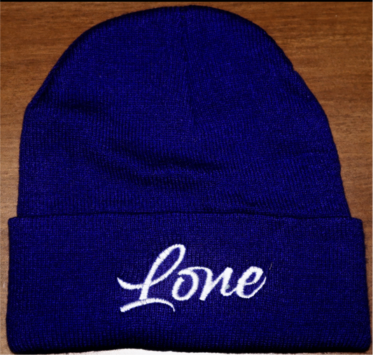 “Blue” Lone Wolfe Beanie